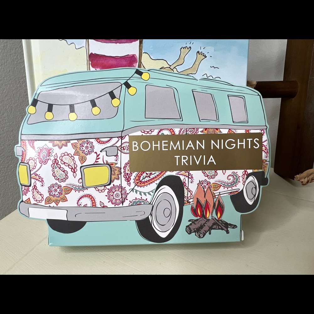 Brand New-Bohemian Nights Trivia Game